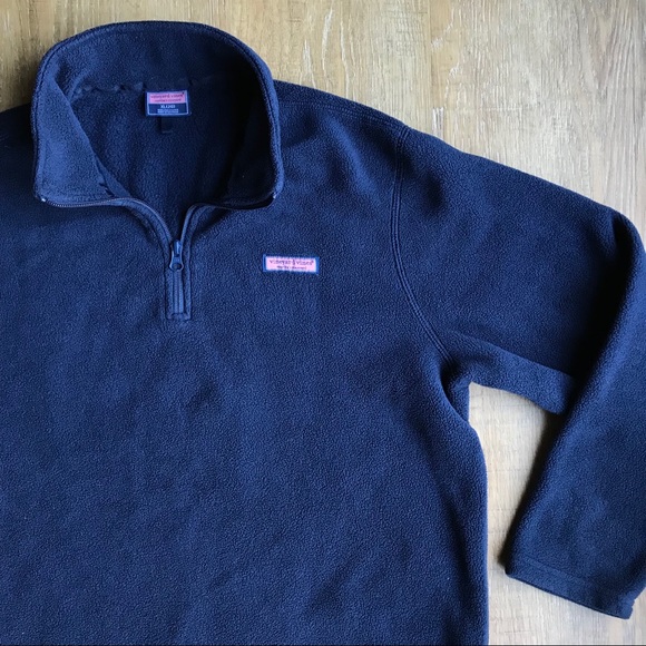 Vineyard Vines Tops - Vineyard Vines Shep Shirt Quarter Zip Fleece A8